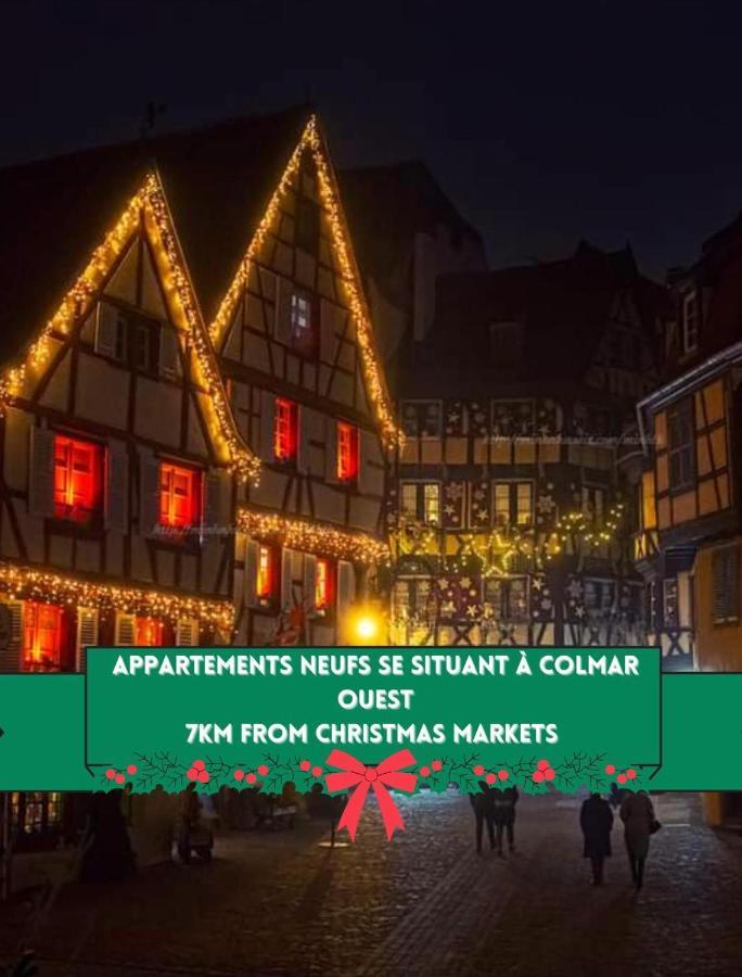 빈첸하임 Coeur D'Alsace Colmar Vignobles Ouest Avec Terrasses 빌라 외부 사진
